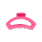TELETIES - Open Hair Clip | Small | Paradise Pink