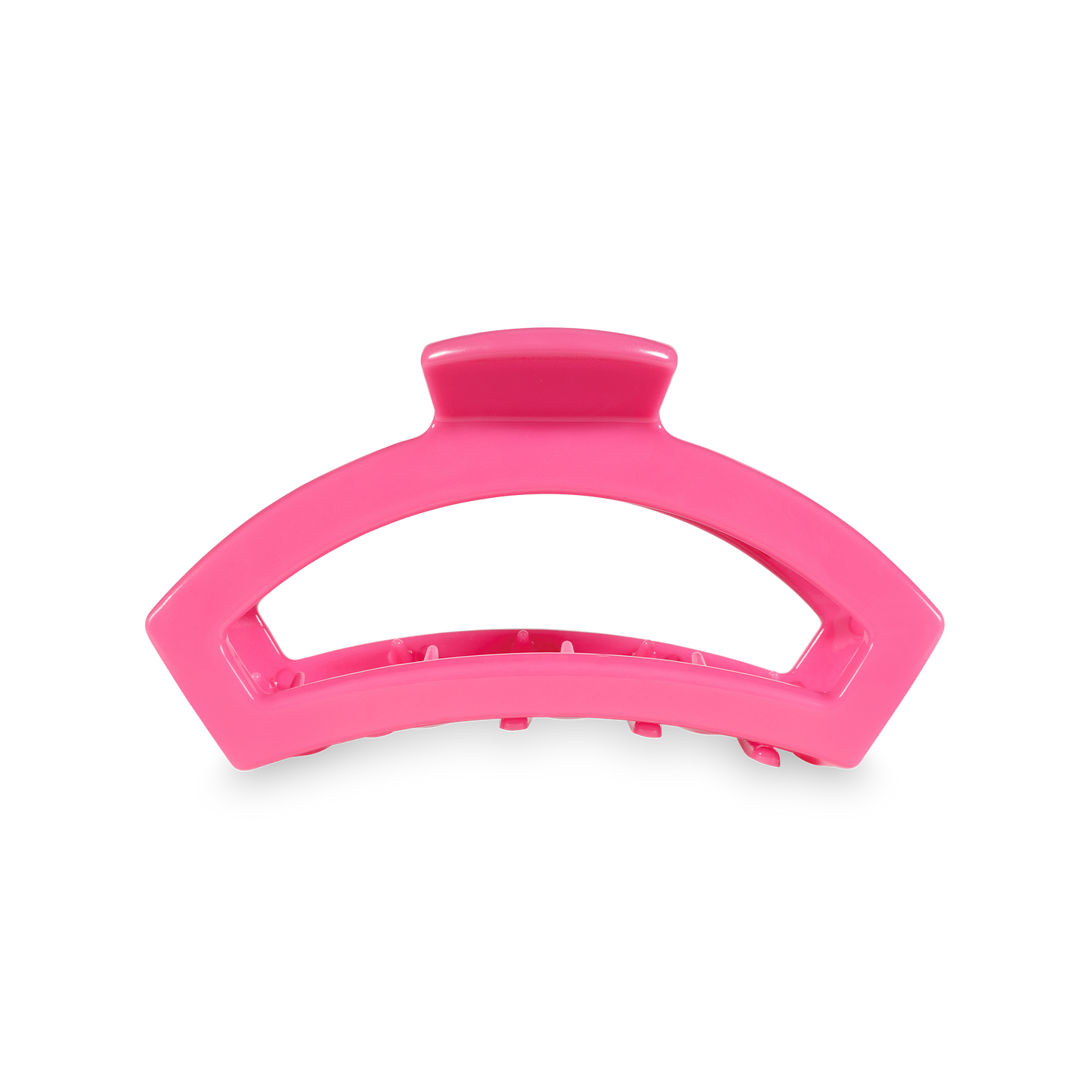 TELETIES - Open Hair Clip | Small | Paradise Pink