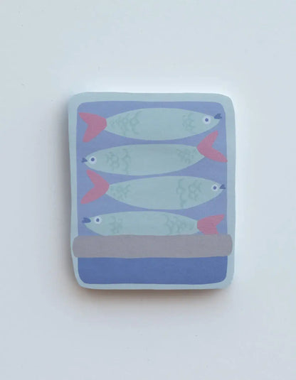 Idlewild Co. - Tinned Fish Die-Cut Sticky Notepad