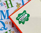 And Here We Are - Kids' Book Plate Sticker Sheets (2) - Child reader, stocking