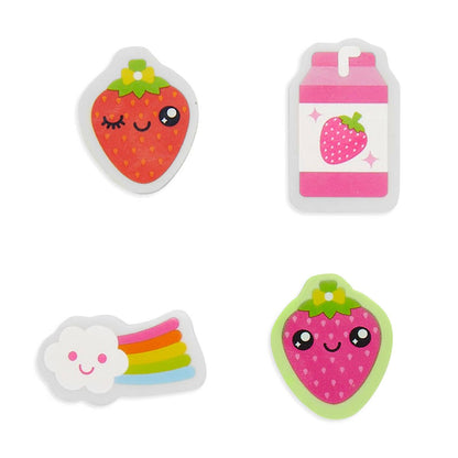 OOLY - Lil' Juicy Scented Topper Eraser - Strawberry