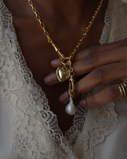 Mod + Jo - Olivia Puffy Heart Charm