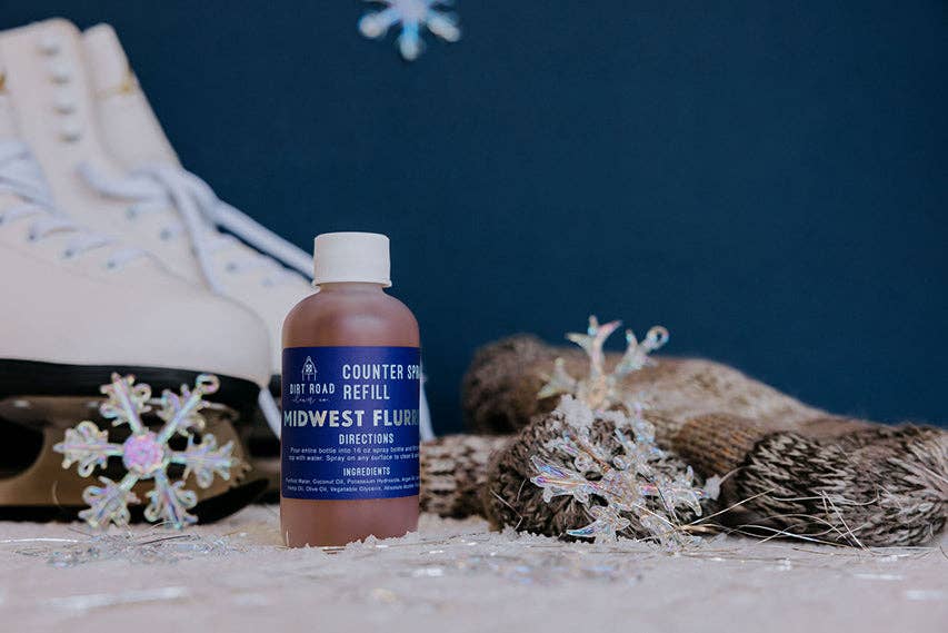 Dirt Road Candle Co - Midwest Flurries Counter Spray