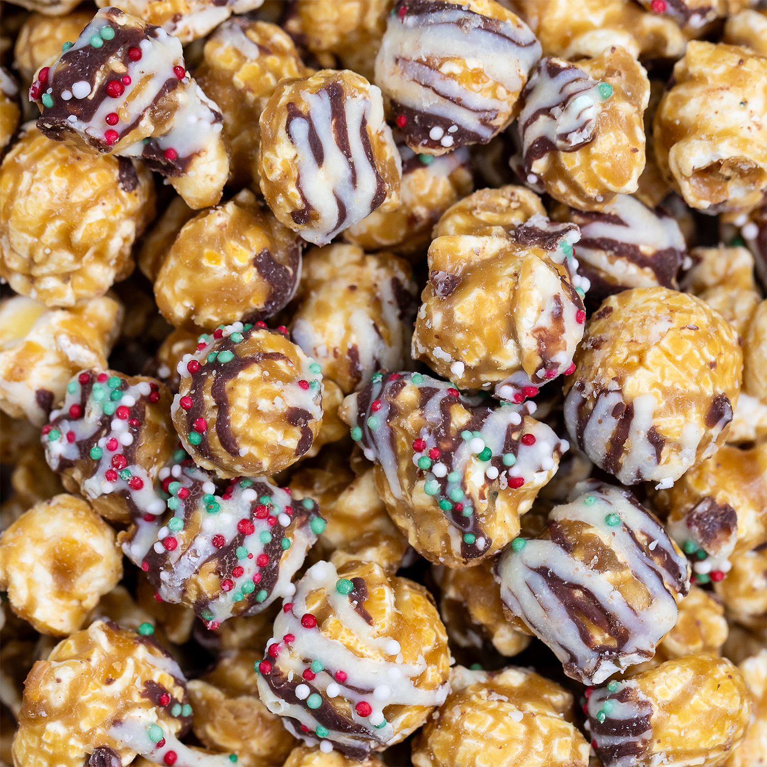 Poppy Hand-Crafted Popcorn - Christmas Confetti Popcorn