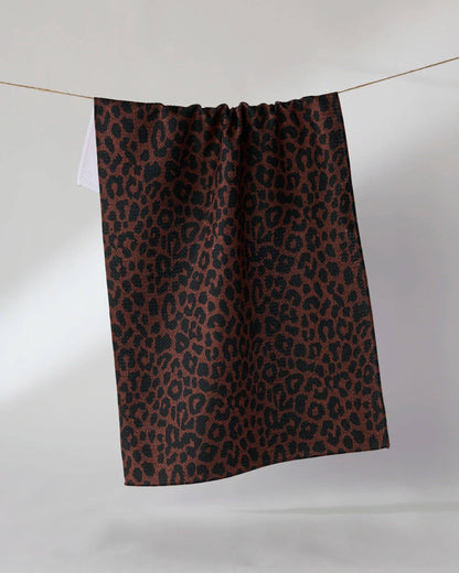 Geometry - Midnight Safari Tea Towel