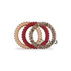 TELETIES - Spiral Hair Coils | Small | Wild Side Hair Ties
