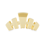 TELETIES - Classic Hair Clip | Medium | Butter Yellow