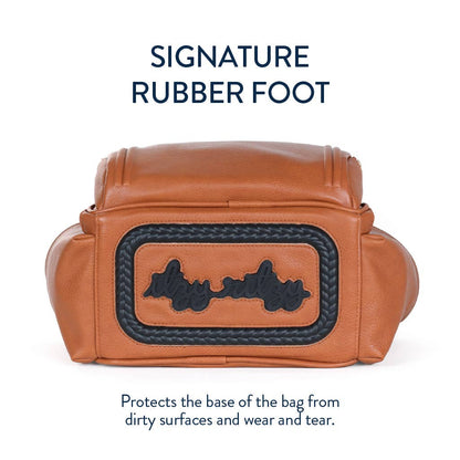 Itzy Ritzy - Cognac Itzy Mini Plus™ Backpack Diaper Bag