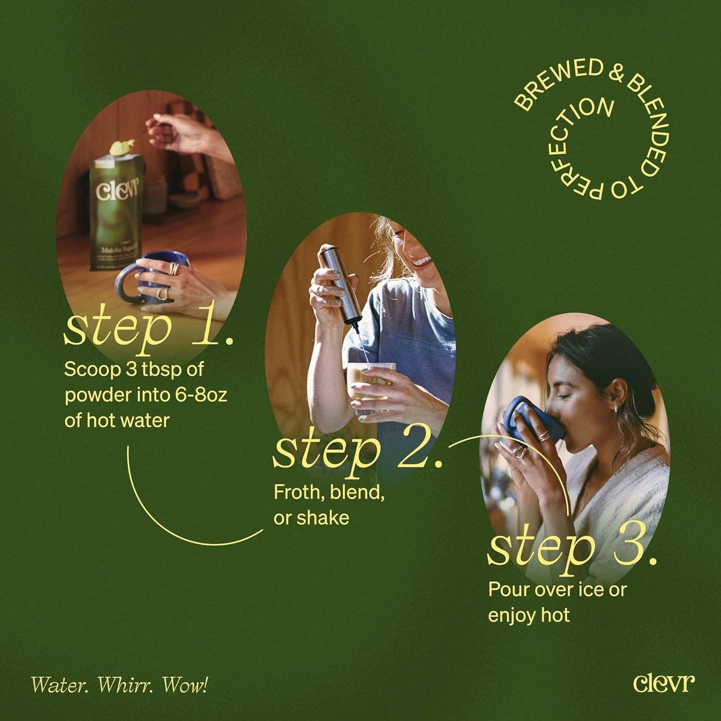 Clevr Blends - Honey Pistachio Matcha SuperLatte