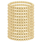 Splendid Iris - 6mm Beaded Bracelets