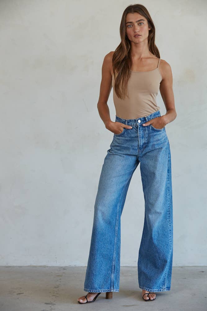 By Together - S1005-1 | Basic Full Length Cami