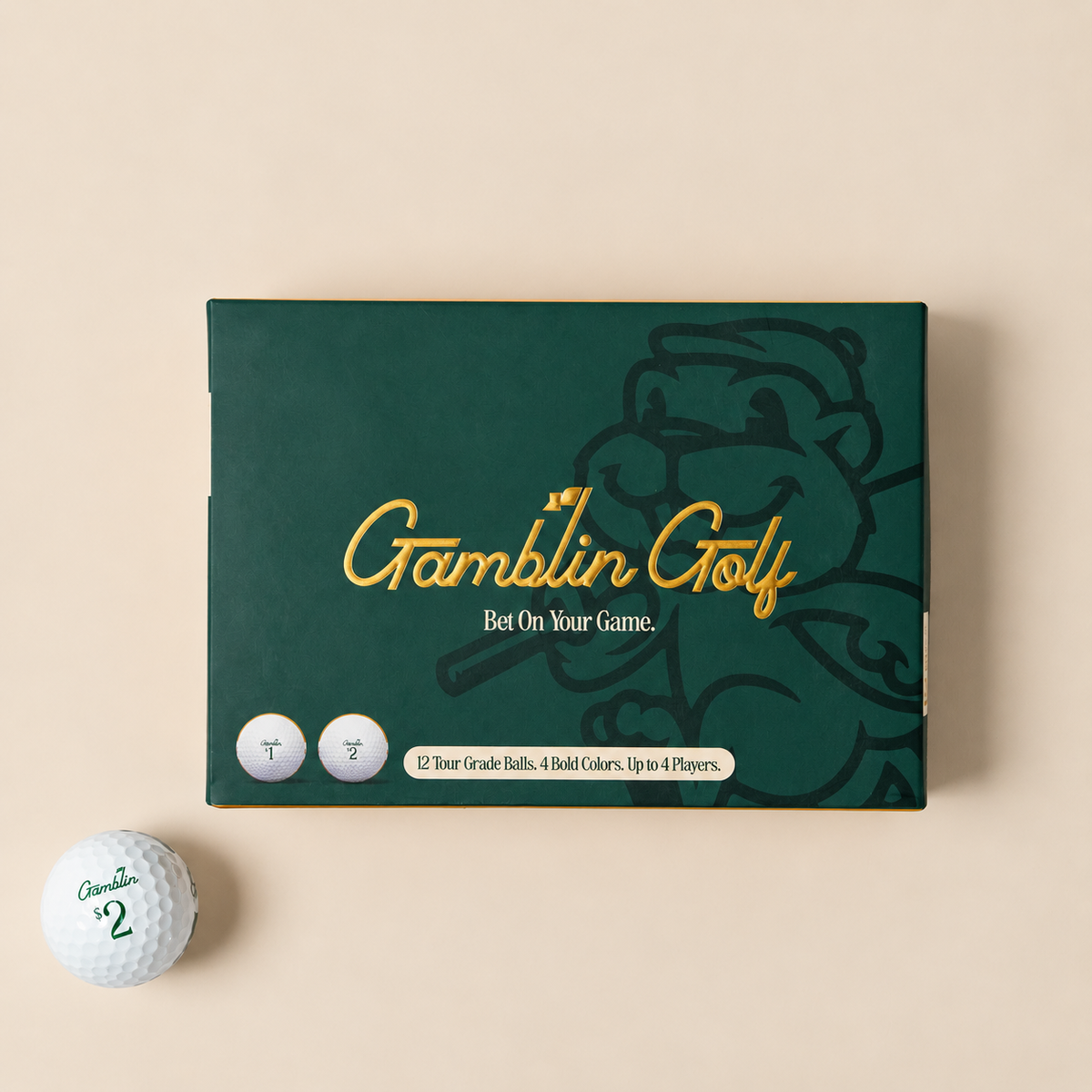 Gamblin' Golf - Gamblin' Golf - Pack of 12 Balls