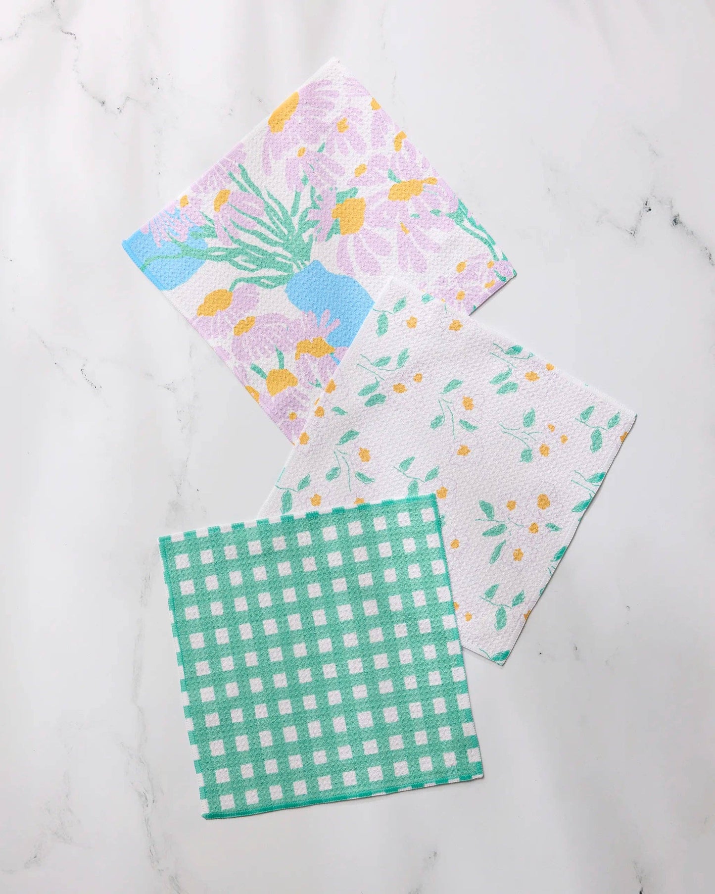 Geometry - Dreaming of Florals Dishcloth Set