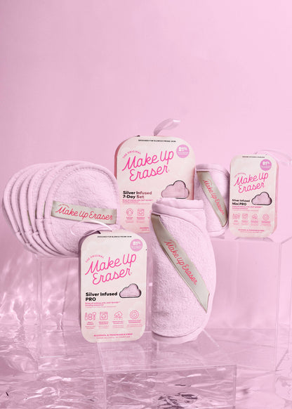 The Original MakeUp Eraser - Silver Infused Mini PRO MakeUp Eraser | Acne Prone Skin
