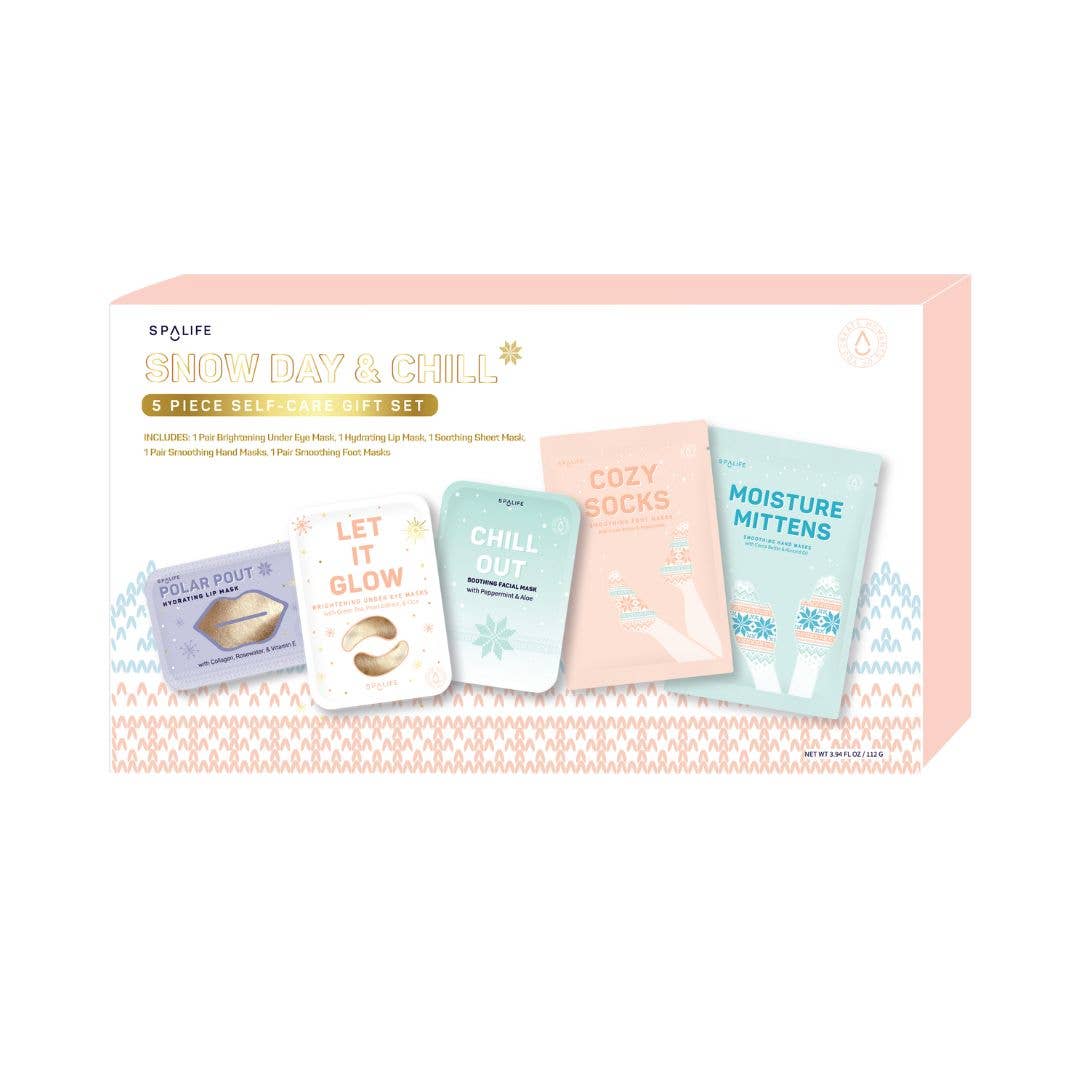 My Spa Life - Holiday Snow Day & Chill 5 Piece Self-Care Gift Set