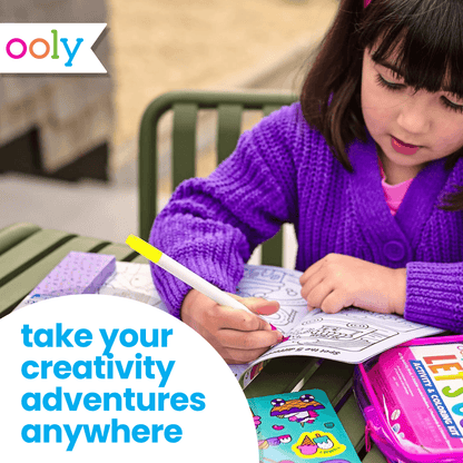OOLY - Let's Go! Activity & Coloring Kit - Kitty In The City