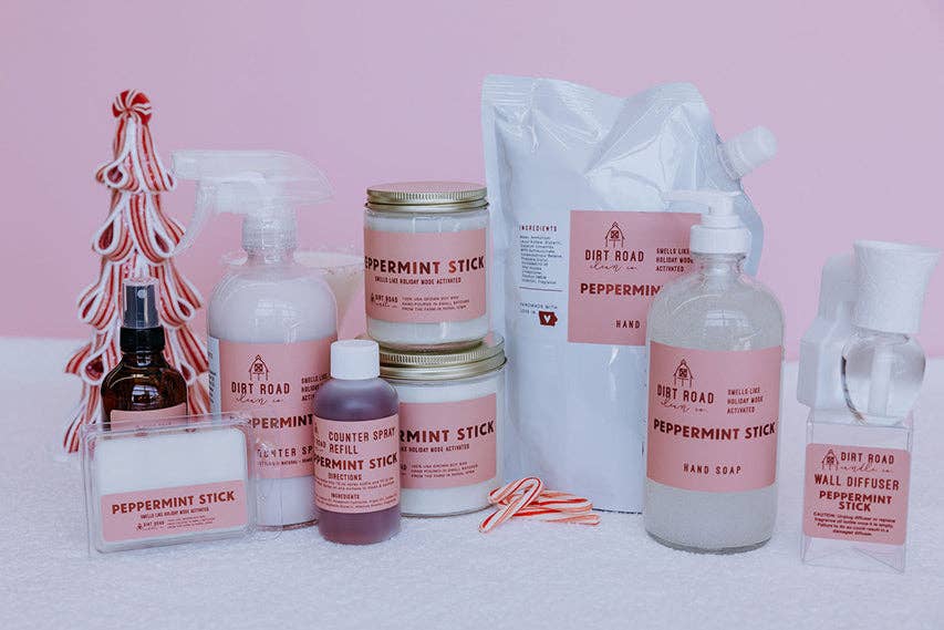 Dirt Road Candle Co - Peppermint Stick Hand Soap