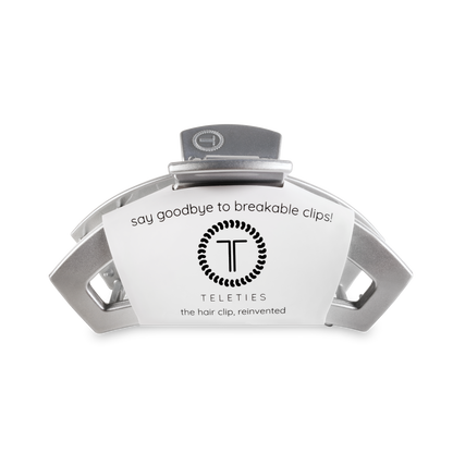 TELETIES - Open Hair Clip | Medium | Disco Daydream