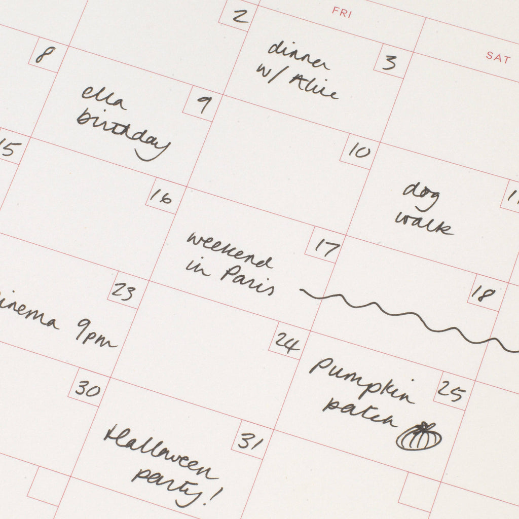 Papier - Picnic Undated Productivity Monthly Planning Pad