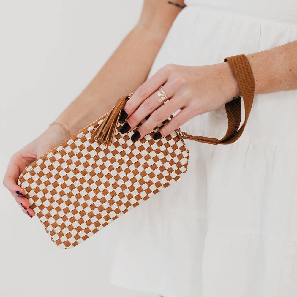 Pretty Simple - Emma Woven Clutch Wristlet