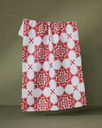 Geometry - Iceflower Tea Towel