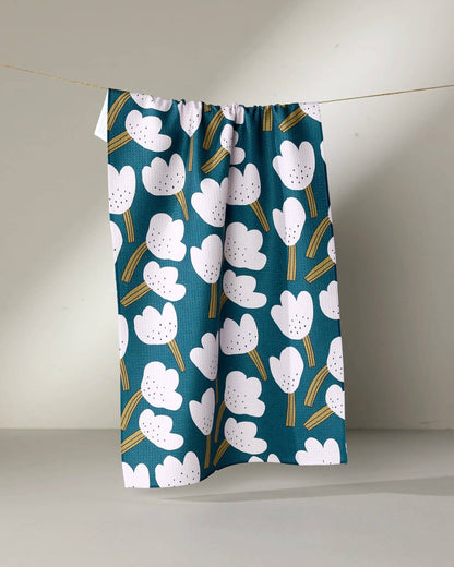 Geometry - Tulips Tea Towel