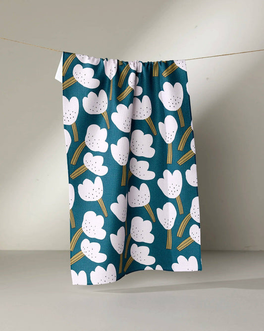 Geometry - Tulips Tea Towel
