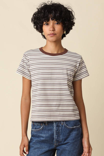 Mila Stripe Baby Tee