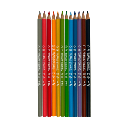 OOLY - Yummy Yummy Fruit Scented Colored Pencils- Set of 12