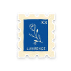 Ruff House Print Shop - Custom City Stamp Sticker - Atlantic, IA