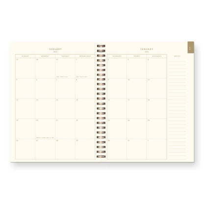 Ruff House Print Shop - 2026 Striped Dated Planner : Calendar Year