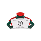 Open Red and Green Tiny Hair Clip