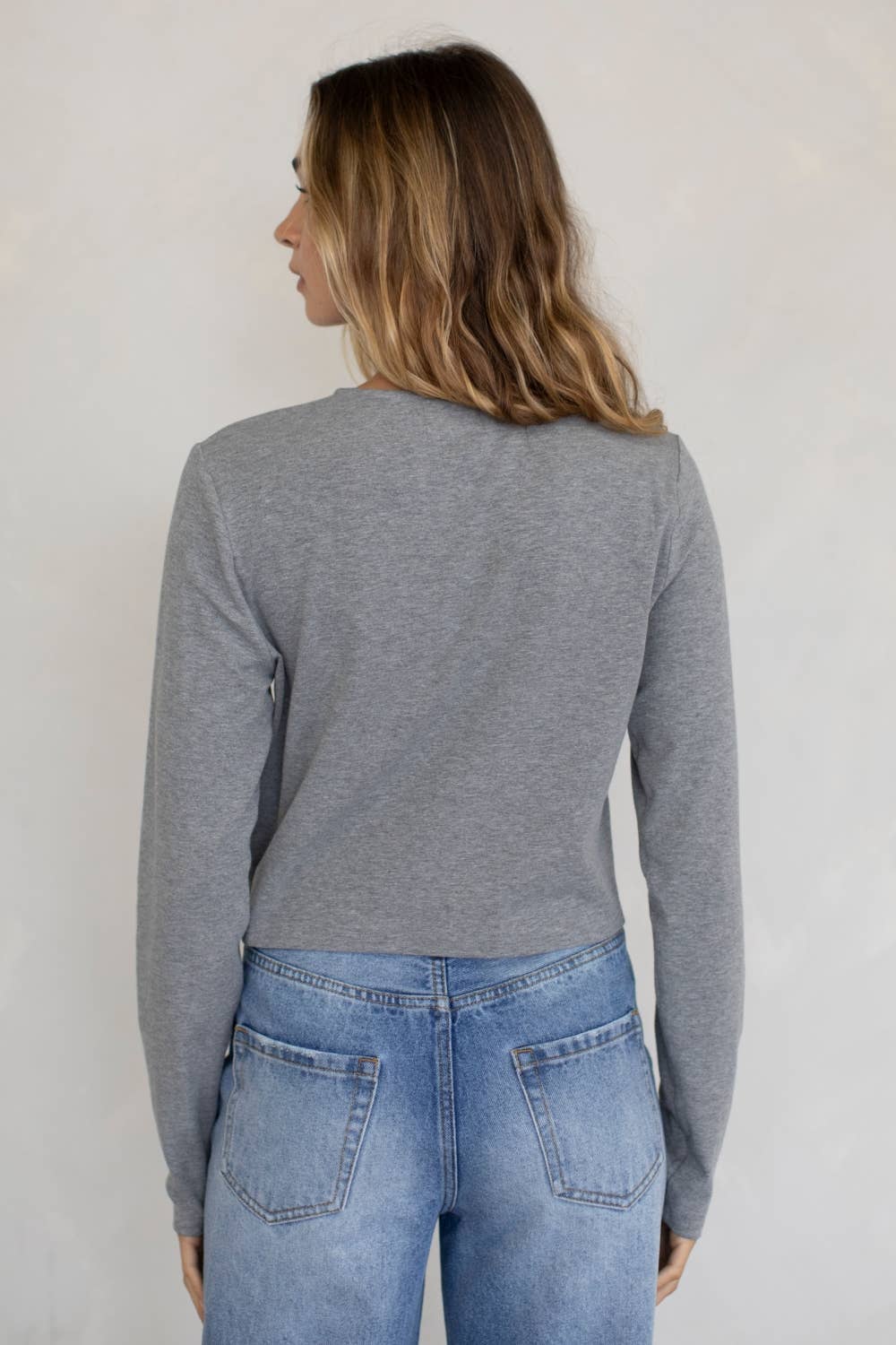 Lola Button Front Cardigan Top
