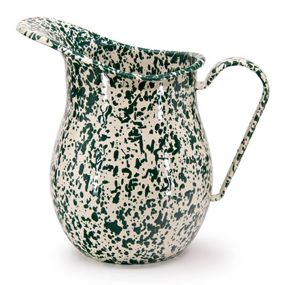 Crow Canyon Home - Splatter Enamelware Large Pitcher - Assorted Colors