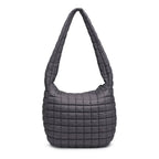 Urban Expressions - Leda Quilted Nylon Puffer Hobo - Assorted Colors