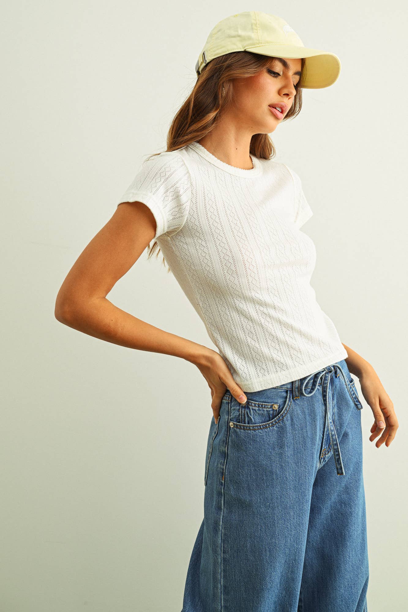 Mara Pointelle Top