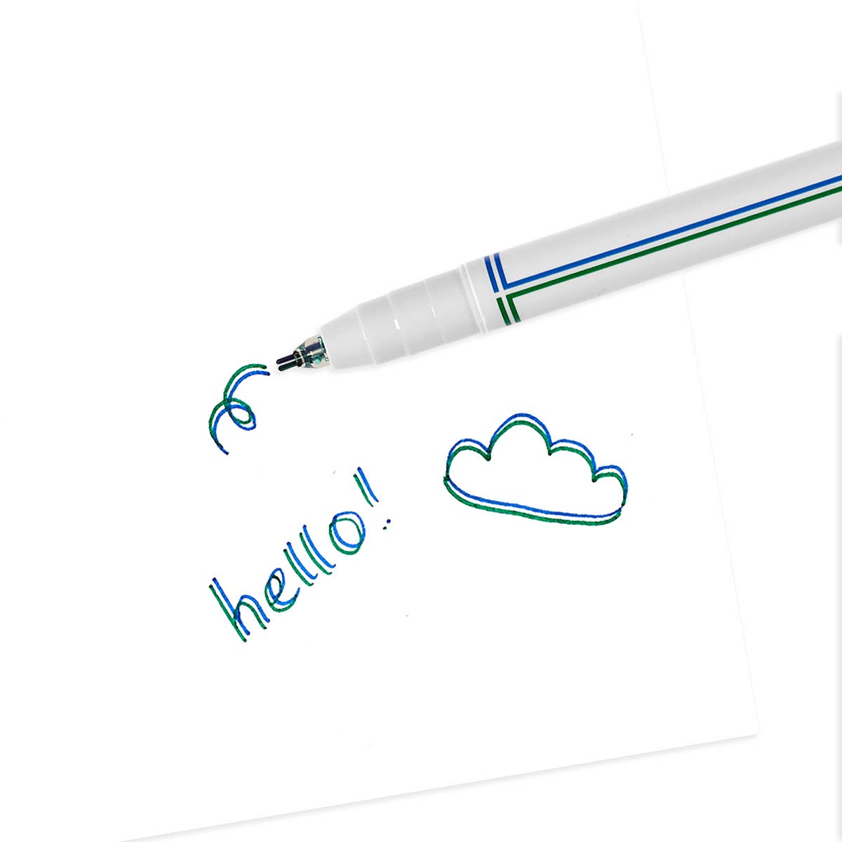 OOLY - Seeing Double: Fine Felt Double Tip Markers (Set of 5 / 10 C