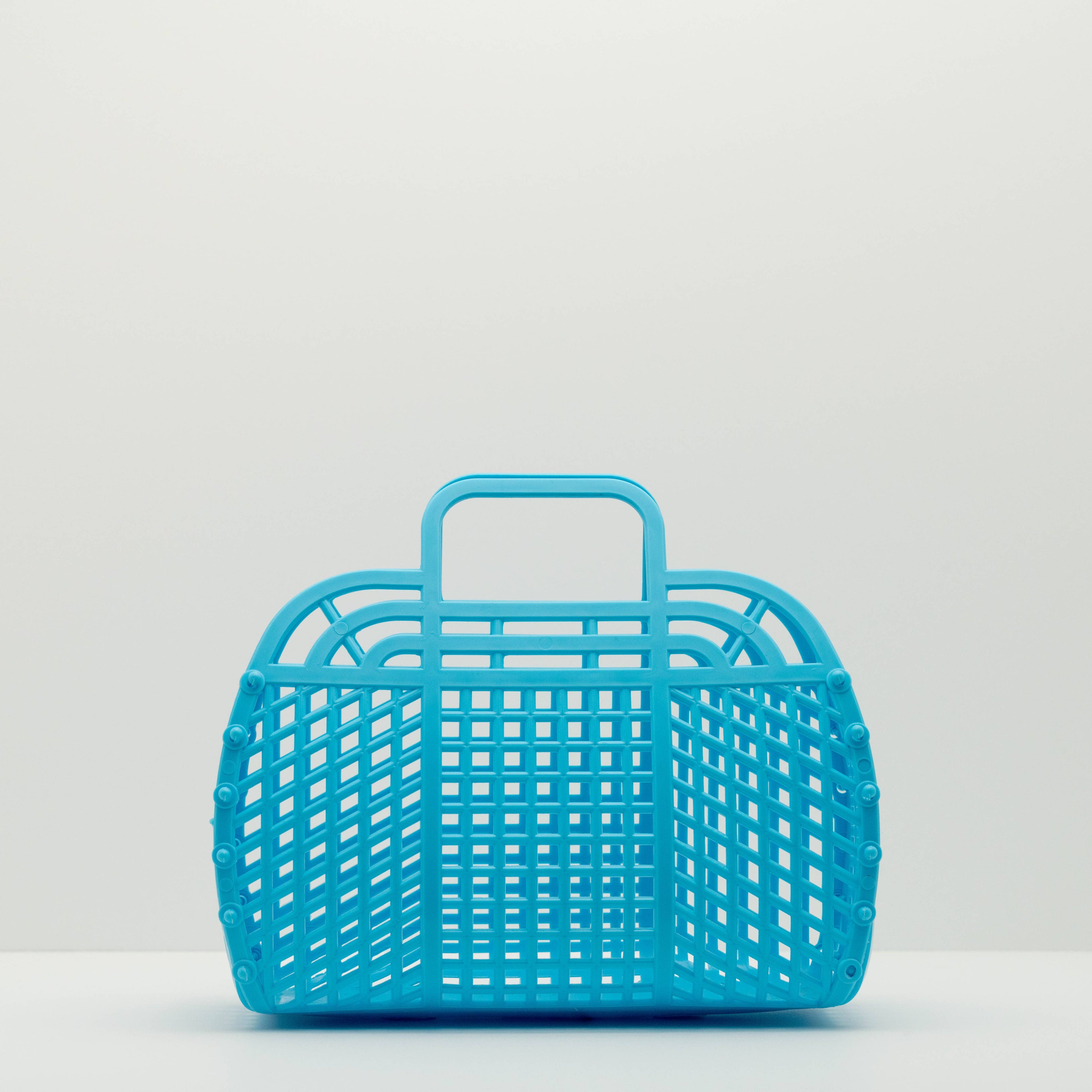 JustforZo boutique, Inc. - Medium Retro Jelly Baskets, Bags - 𝙈𝙖𝙙𝙚 𝙞𝙣 𝙐𝙎𝘼!