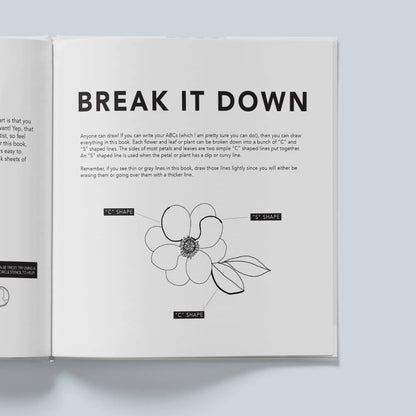 How to Draw Books for Kids: Modern Flowers
