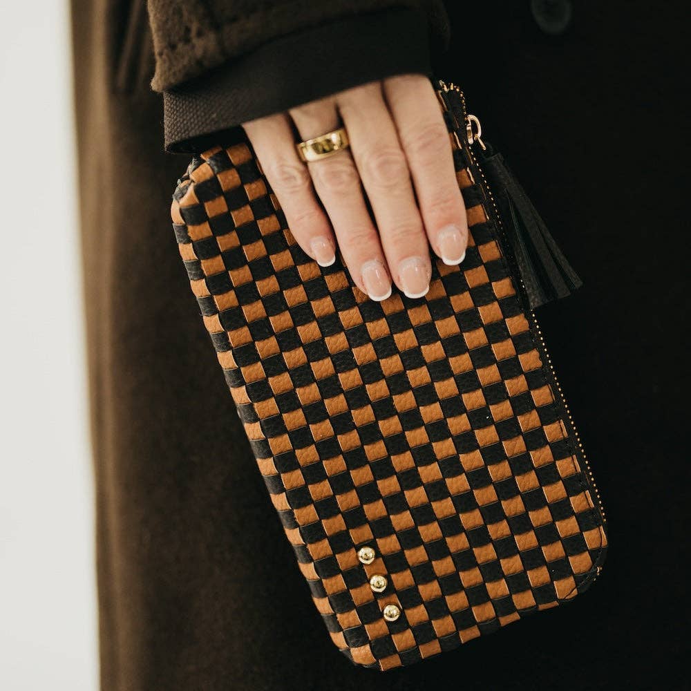 Pretty Simple - Emma Woven Clutch Wristlet