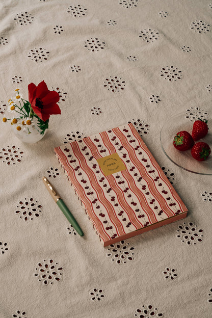 Papier - Cherry Wave Softcover Lined Notebook