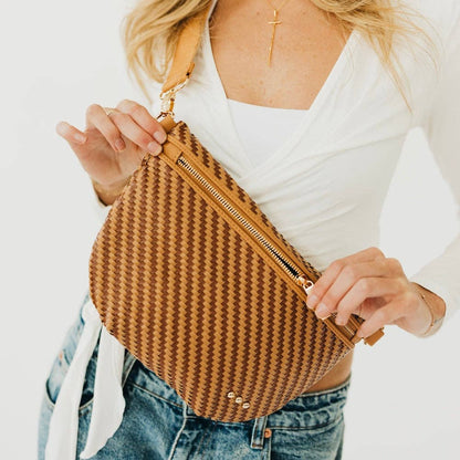 Pretty Simple - Diagonal Woven Westlyn Bum Bag - NEW!!!