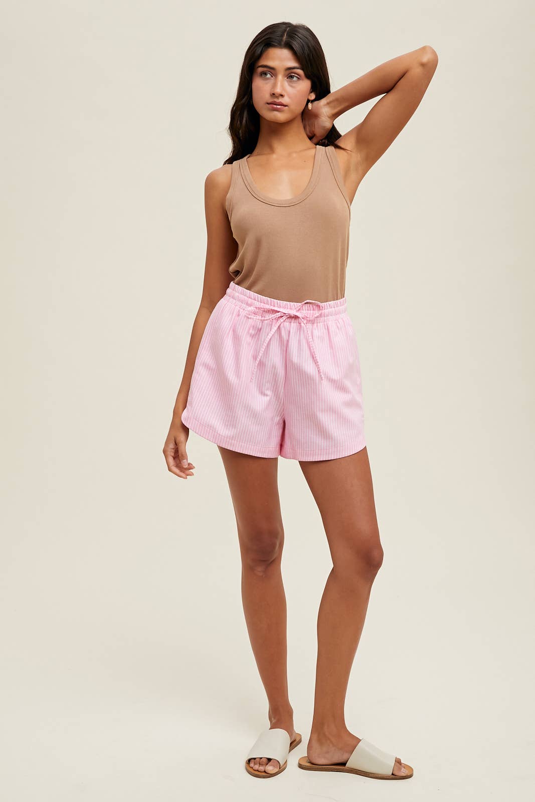 Wishlist Apparel - BASIC SCOOP NECK RIBBED KNIT TANK
