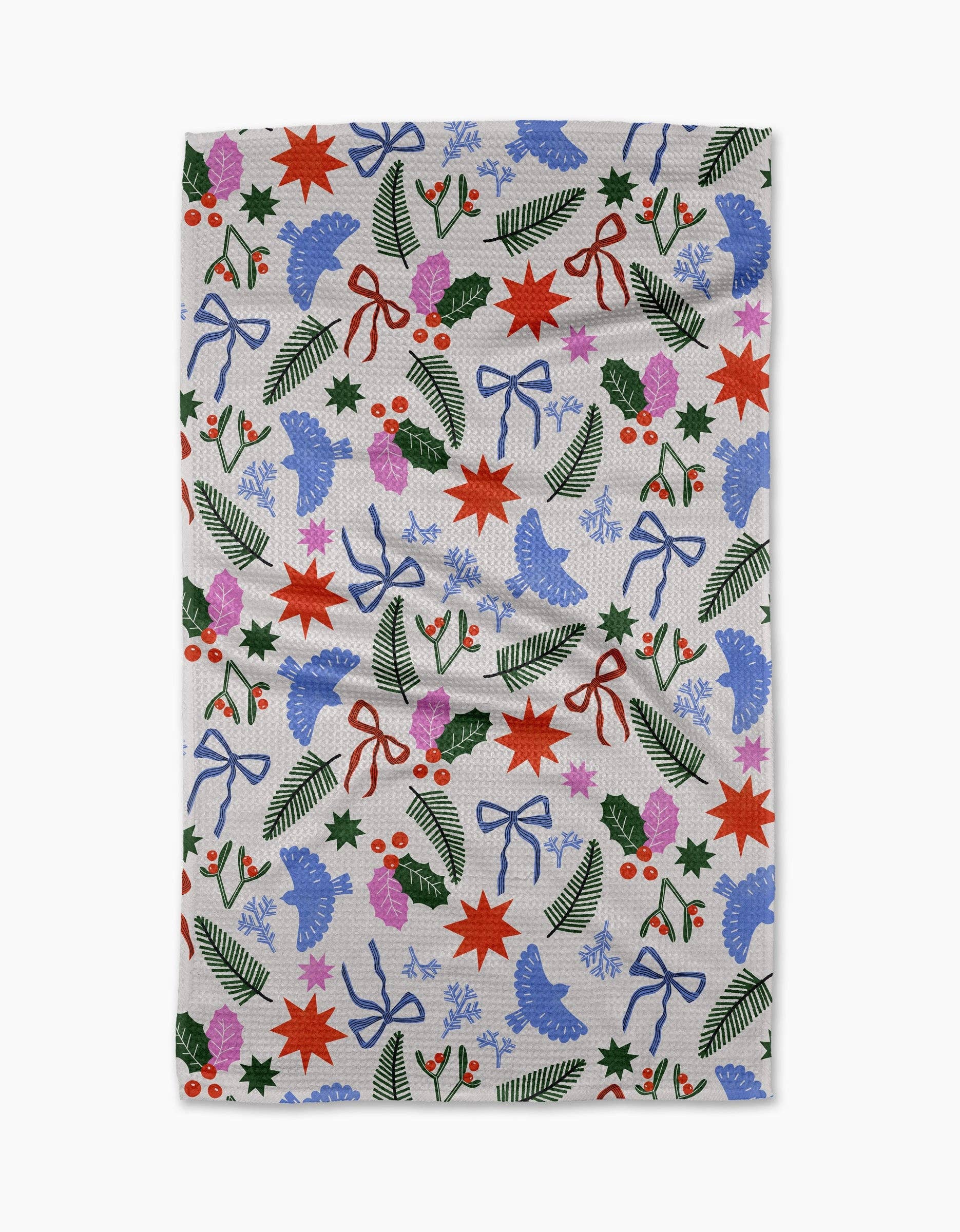 Geometry - Christmas Garden Party Tea Towel