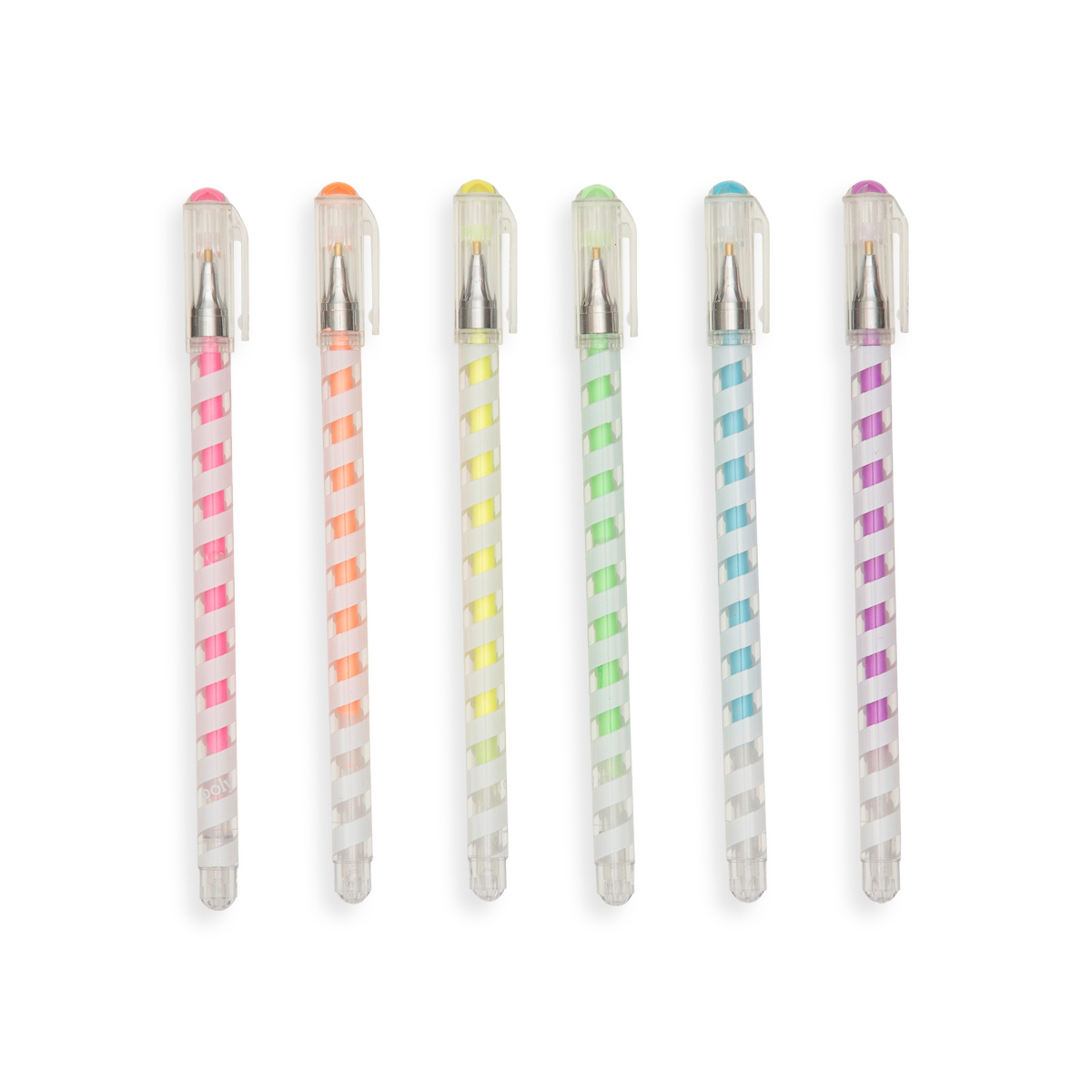OOLY - Totally Taffy Scented Colored Gel Pens - Set of 6