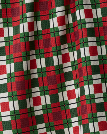 Geometry - Noel Plaid Luxe Kitchen Towel - Holiday 2026