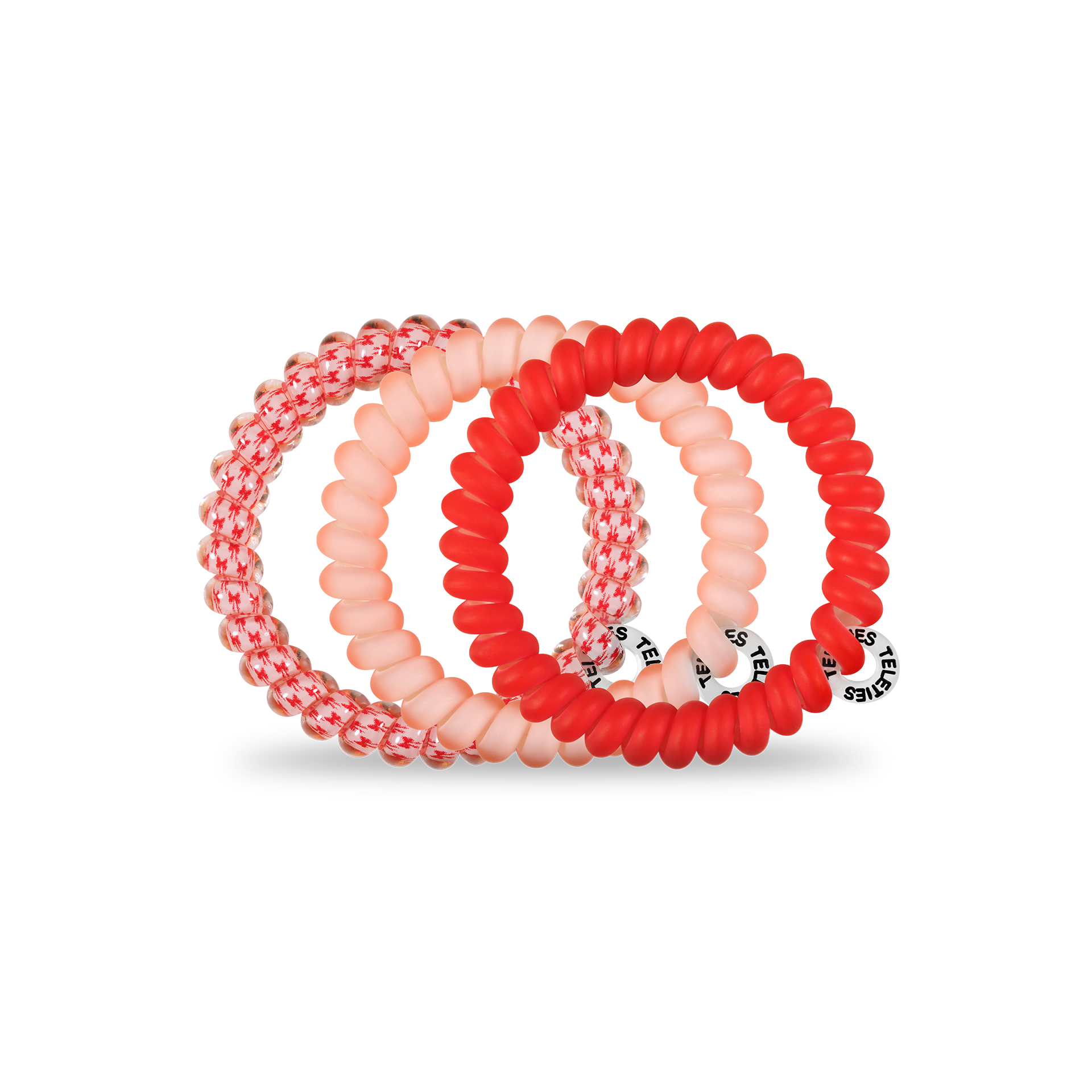 TELETIES - Sprial Hair Coils | Small | Talk to the Bow Hair Ties