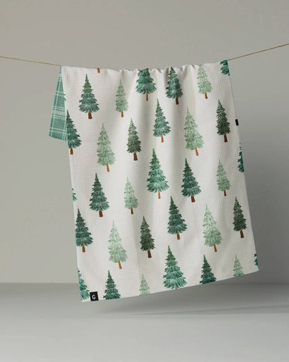 Geometry - Pine Grove Luxe Kitchen Towel - Holiday 2026