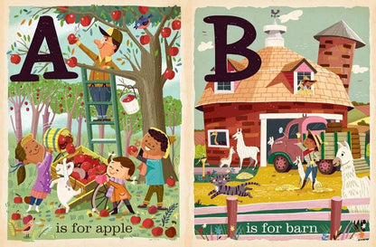 Gibbs Smith - F is for Farm: Alphabet board book