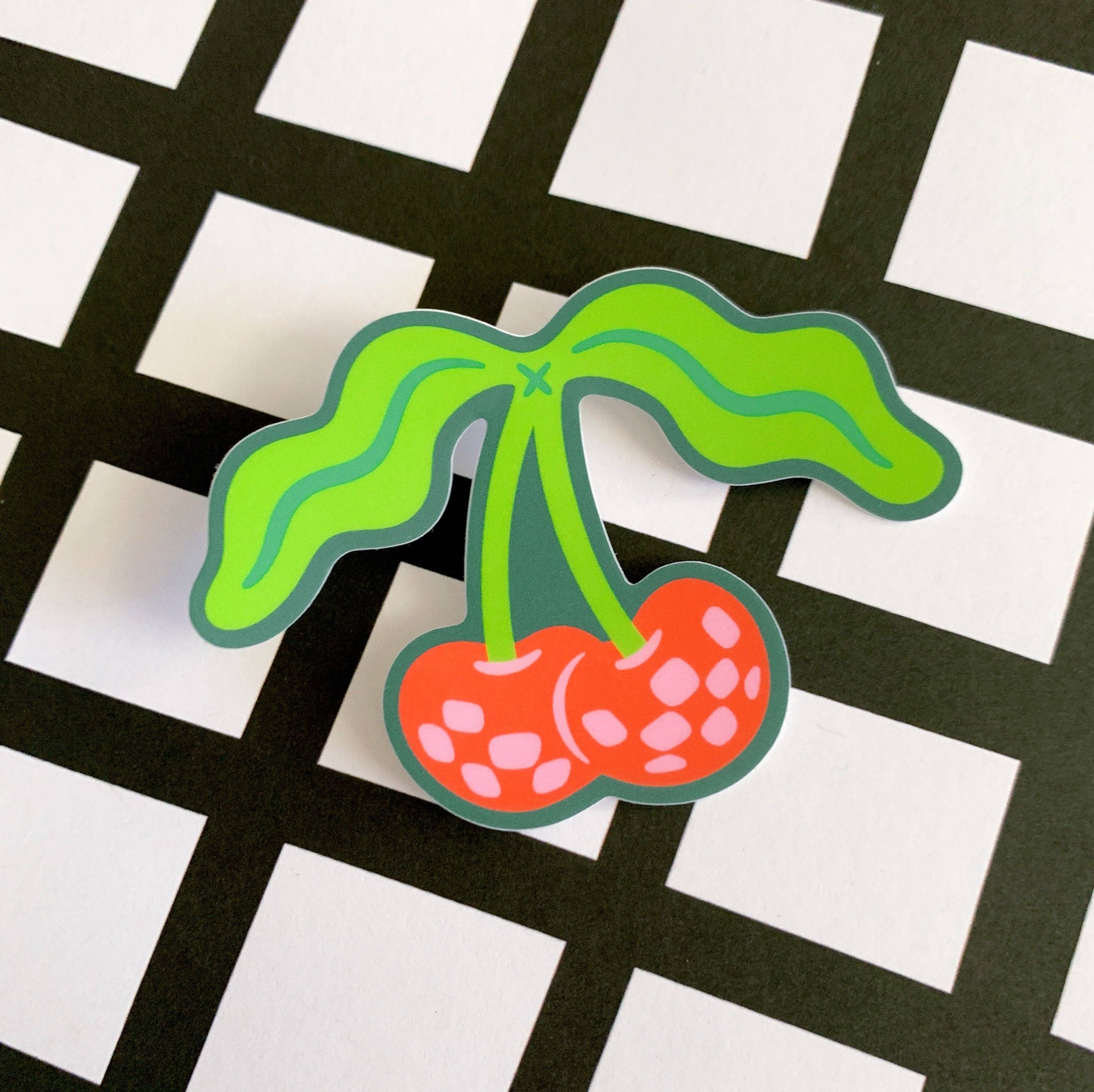 K+S Design Co. | KANDS.CO - Disco Cherry Sticker